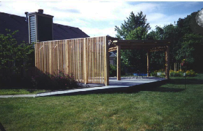 cedar privacy structure